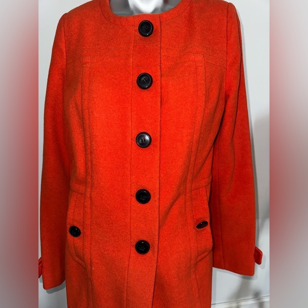 Worthington Wool Trench Coat - Picture 2 of 7